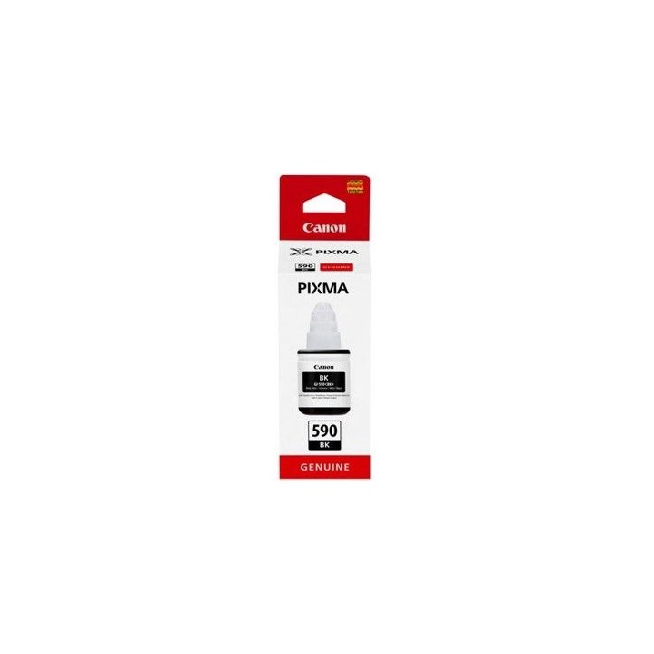 canon botella tinta canon gi - 590bk negro 135ml 6000 paginas