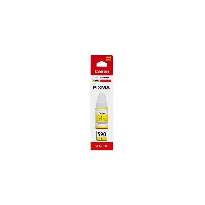 canon botella tinta canon gi - 590y amarillo 70ml 7000 paginas