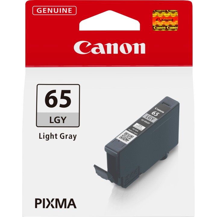 canon cartucho tinta canon cli - 65lgy gris claro