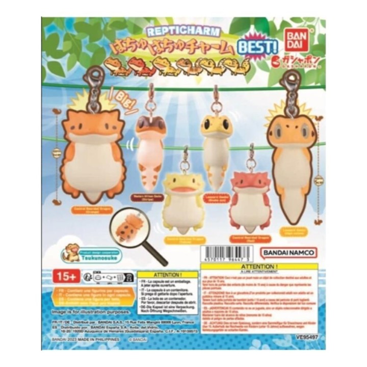 bandai set gashapon 40 unidades hachuhachu charm best