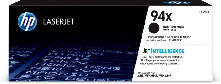 toner original hp 94x negro 2800k