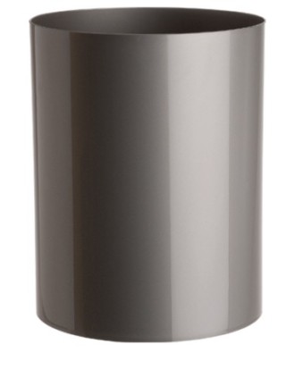 archivo 2000 papelera ecogreen alto brillo 100% reciclado y reciclable gris 18 litros 260x335 mm arc