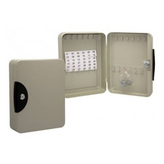 bismark caja guardallaves metalica 54 llaves en color gris bismark 319902