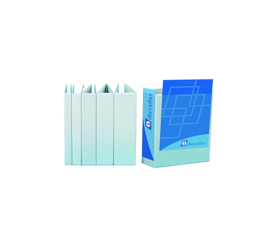 iberplas carpeta canguro formato a4 4 anillas mixtas 25mm iberplas 8425m411