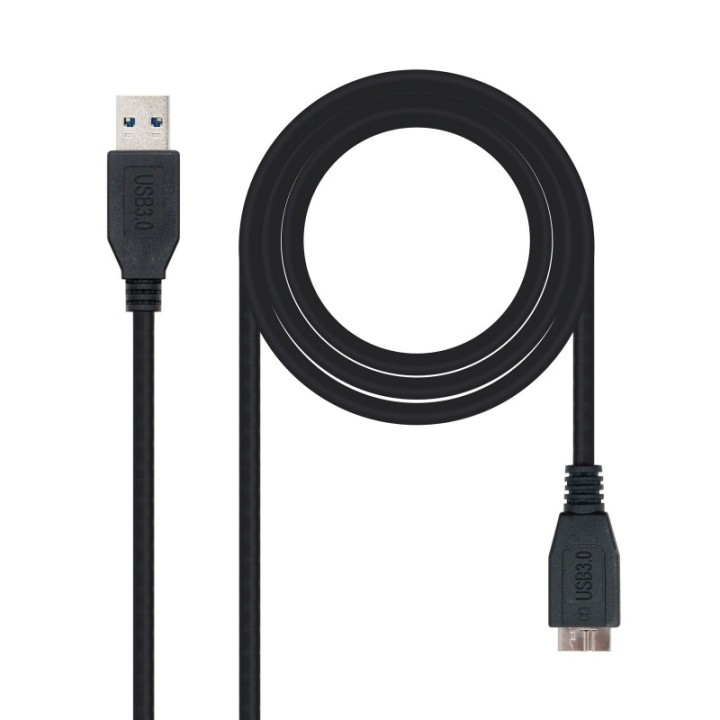 nanocable cable usb 3.0 tipo a/macho-microusb/b 2m