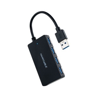 nanocable hub usb 3.0 con 4 puertos de usb 3.0