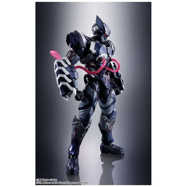 tamashii nations figura tamashii nations sh figuarts marvel tech - on wolverine venom symbiote