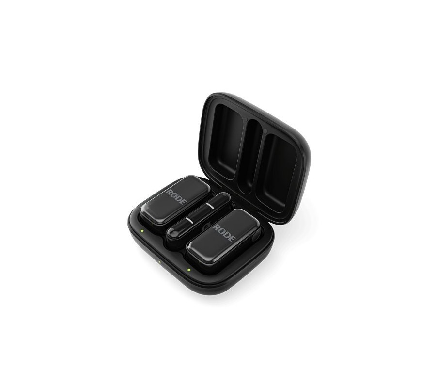 microfono wireless rode  micro c black usb-c 21h battery gainassist 21dba 73db