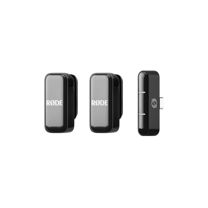 microfono wireless rode  micro c black usb-c 21h battery gainassist 21dba 73db