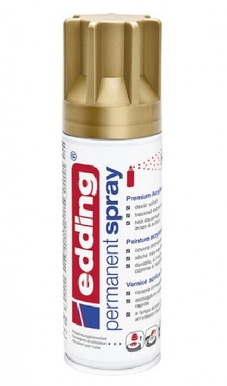 edding spray oro rico mate edding 5200-924