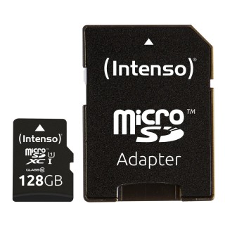 intenso 3423491 micro sd uhs-i premium 128g c/adap