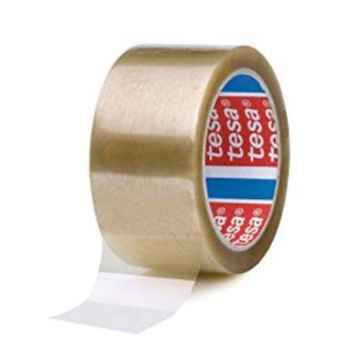 tesa cinta de embalaje silenciosa en polipropileno 50mm.x66m. transparente tesa 04024-00234-04