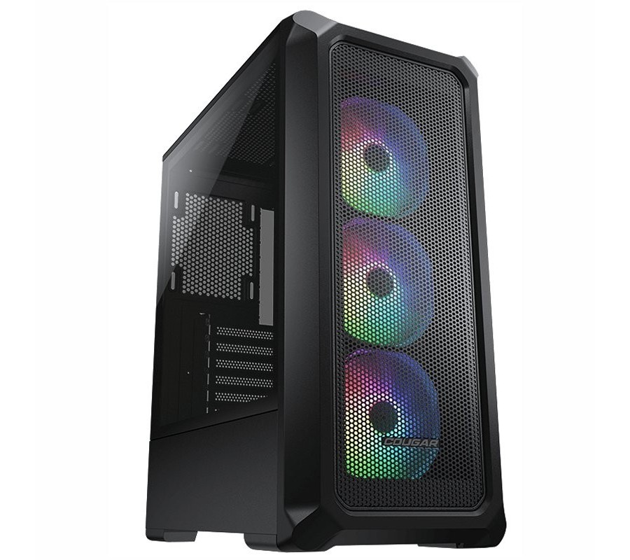 cougar caja semitorre archon 2 mesh rgb negro