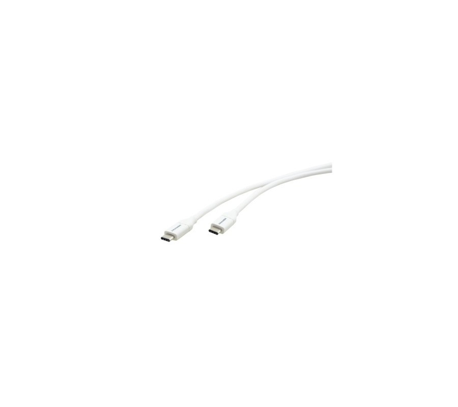 kramer kramer electronics c-usb/cc-6 cable usb 1,8 m usb 2.0 usb c blanco