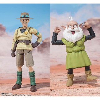 tamashii nations pack 2 figuras tamashii nations sand land sh figuarts rao & thief 15 & 11cm