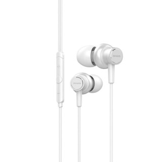 aiwa auriculares aiwa estm - 500wt jack 3.5mm blanco