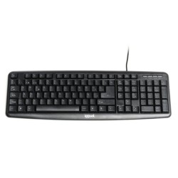 iggual teclado estandar ck-basic-105t negro