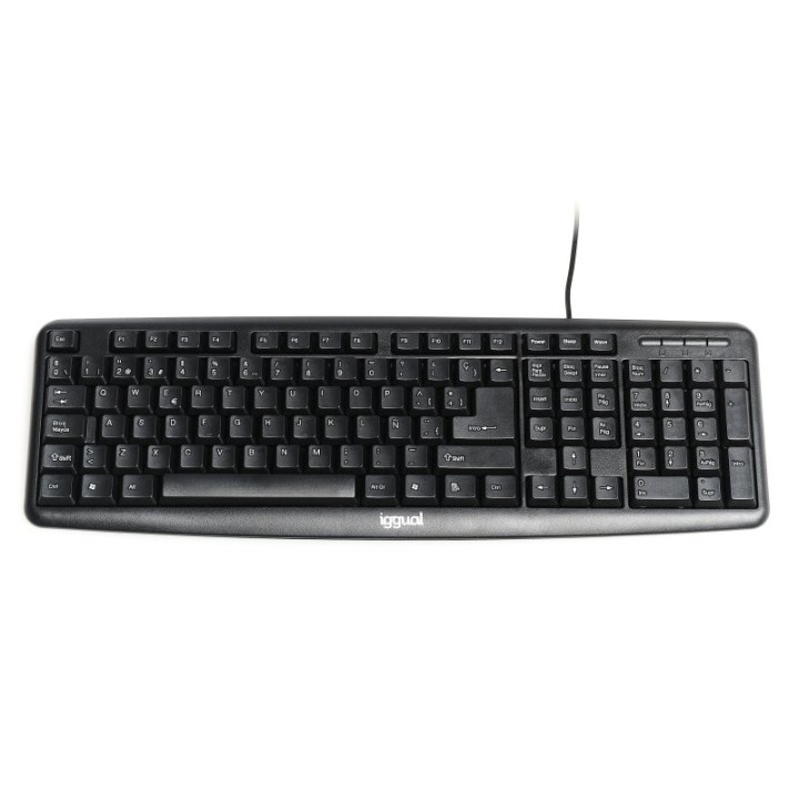 iggual teclado estandar ck-basic-105t negro