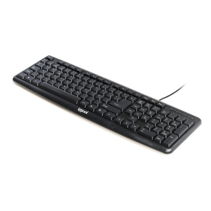 iggual teclado estandar ck-basic-105t negro