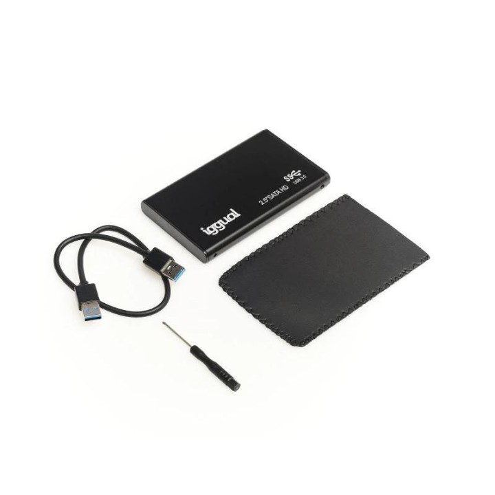iggual caja externa aluminio ssd 2.5 sata usb 3.0