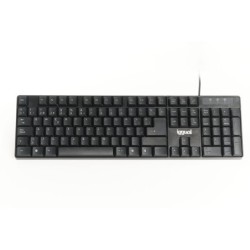 iggual teclado estandar ck-frameless-105t negro