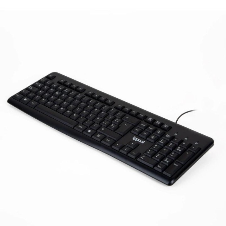 iggual teclado estandar ck-basic2-105t negro