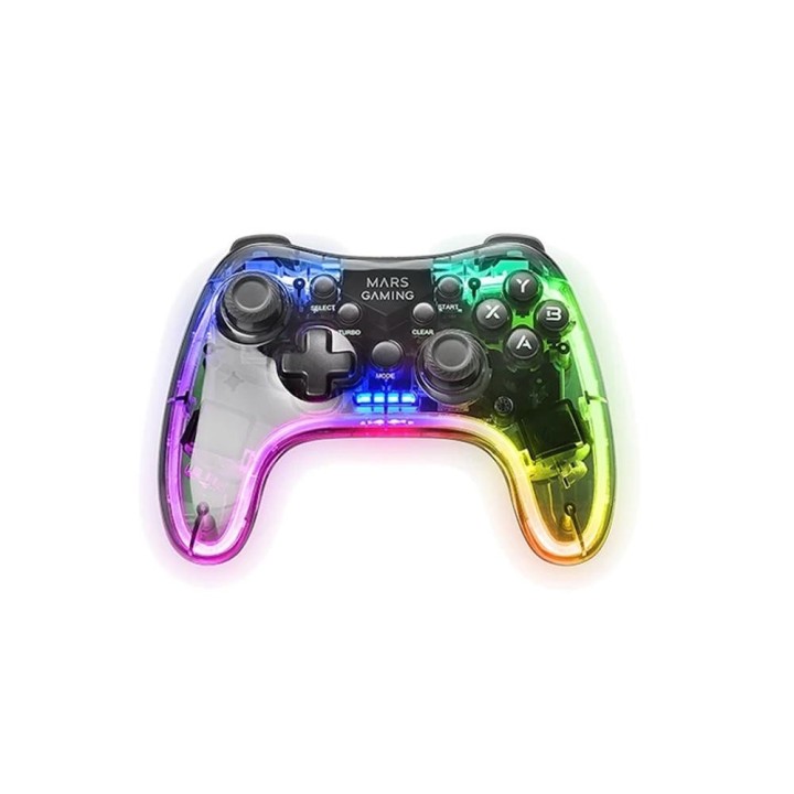 mars gaming gamepad mars gaming mgp24 rgb inalambrico