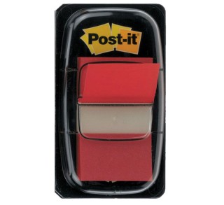 dispensador 50 index post-it 1 rojo