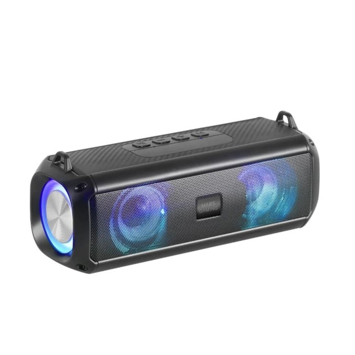 mars gaming altavoz + barra de sonido mars gaming msb - xtw bt 20w rgb negro