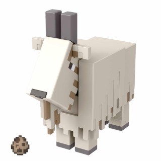 mattel figura mattel minecraft cabra con accesorios portal