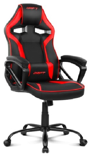 drift drift dr50 silla para videojuegos de pc asiento acolchado tapizado negro