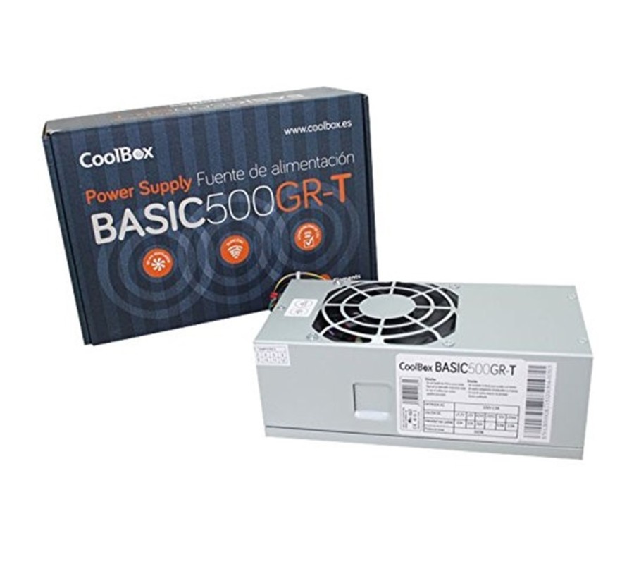 coolbox fuente de alimentacion coolbox basic 500gr - t tfx 500w