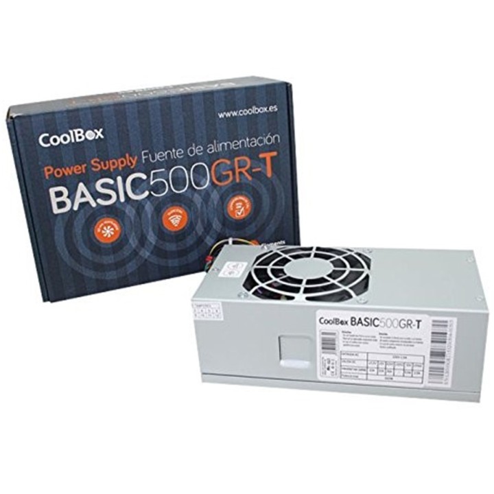 coolbox fuente de alimentacion coolbox basic 500gr - t tfx 500w