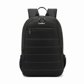 coolbox mochila portatil 15.6 negro - impermeable