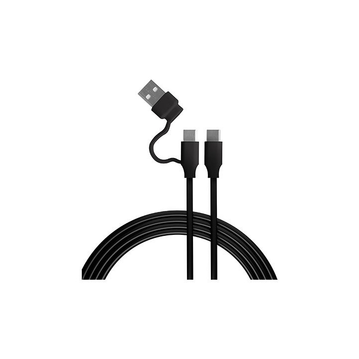 cable play   charge fr-tec ps5 usb-c  3m usbc a usbc adap usba 3m