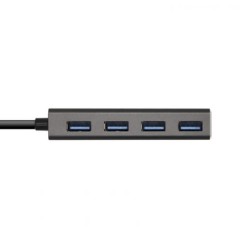 aisens hub usb 3.1 usb-c/m-4xtipo a/h gris, 15cm