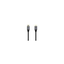 cable hdmi aisens v2.1 ultra alta velocidad 8k60hz m/m 1.5m gris negro