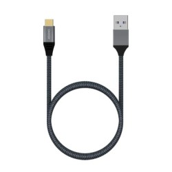 aisens cable usb 3.1 gen2 alu 3a cm-am gris 2.0m