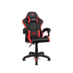 silla gaming drift dr35 black-red peso soportado 100kg reposabrazos acolchado