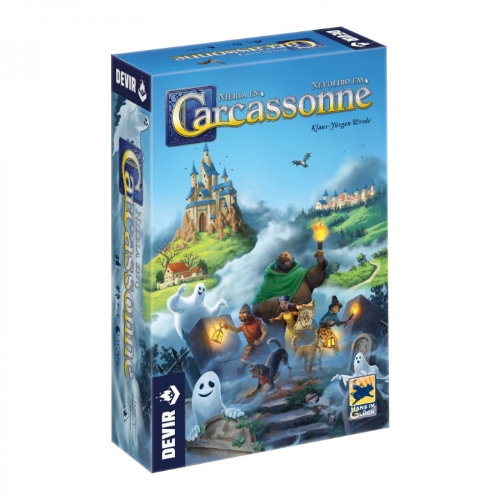 devir juego de mesa devir carcassonne niebla en carcassonne