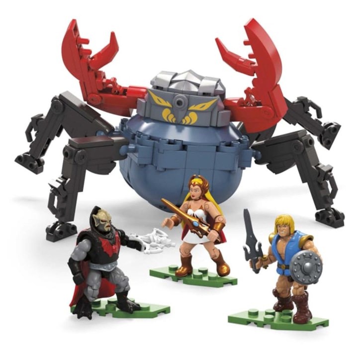mattel figuras mattel mega construx masters of the universe she - ra vs hordak & monstroid