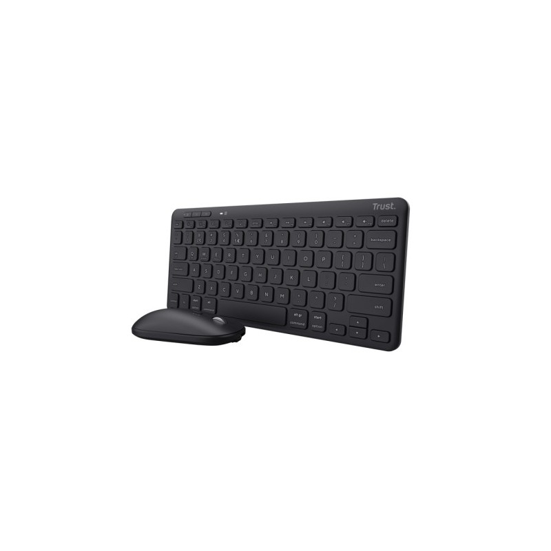 trust trust teclado lyra wl keyboard & mouse es