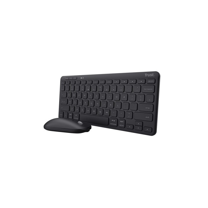 trust trust teclado lyra wl keyboard & mouse es