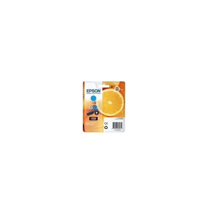 epson cartucho tinta epson t336240 xl cian xp350xp630 - xp635 - xp830 -  naranja