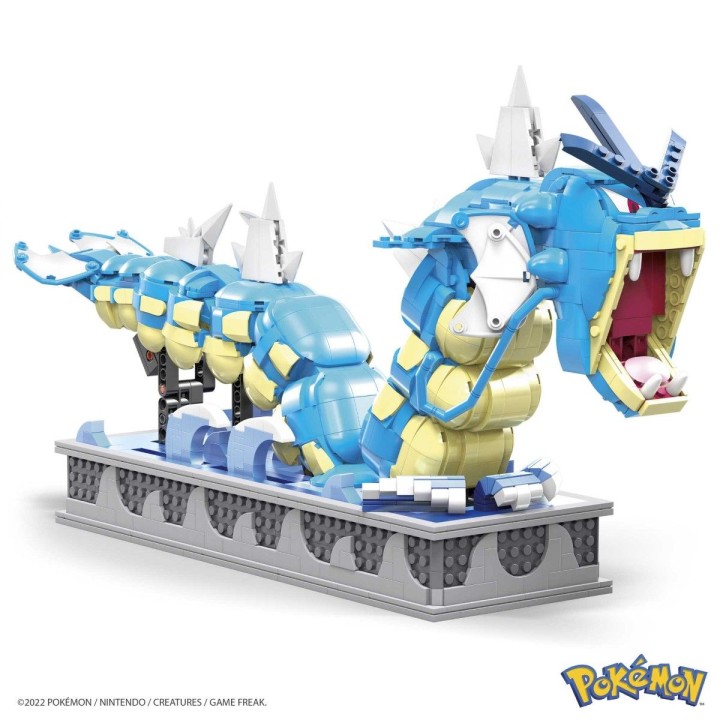 mattel figura mattel mega construx motion pokemon gyarados 2186 pcs
