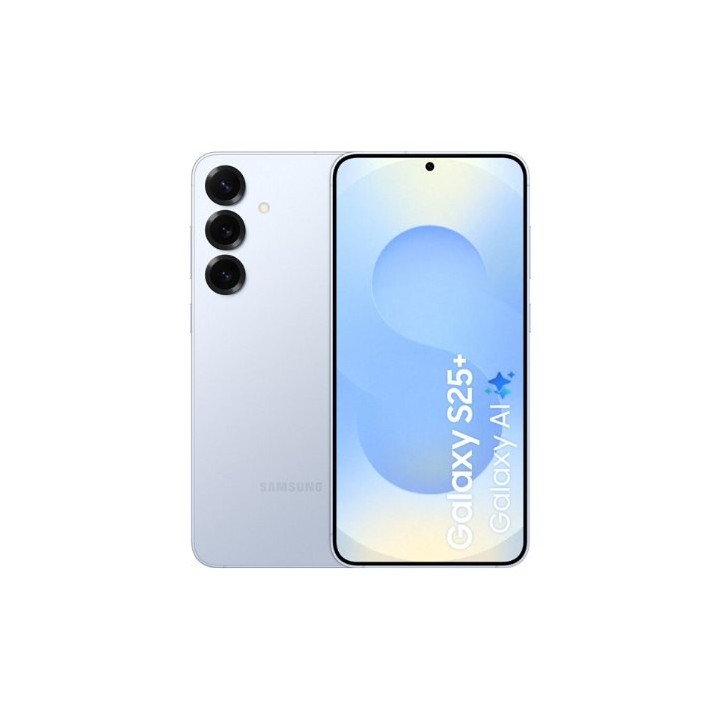 movil smartphone samsung galaxy s25+ 5g 512gb blue 6,7  qhd  12gb 4900mah 45w 50mp ip68