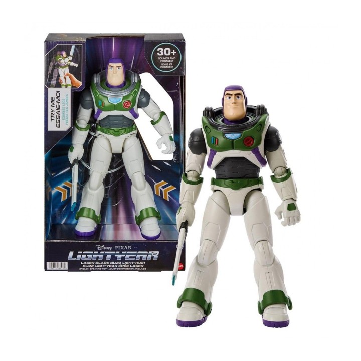 mattel figura mattel buzz lightyear con luz y sonido 30 cm