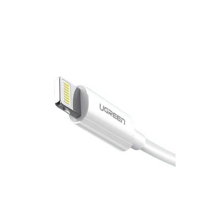 cable ugreen usb-a male a lightning mfi 1m white mfi apple cable usb-a to lightning cable 1m