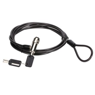 conceptronic cable seguridad para portatiles 1.8m conceptronic nano por llave