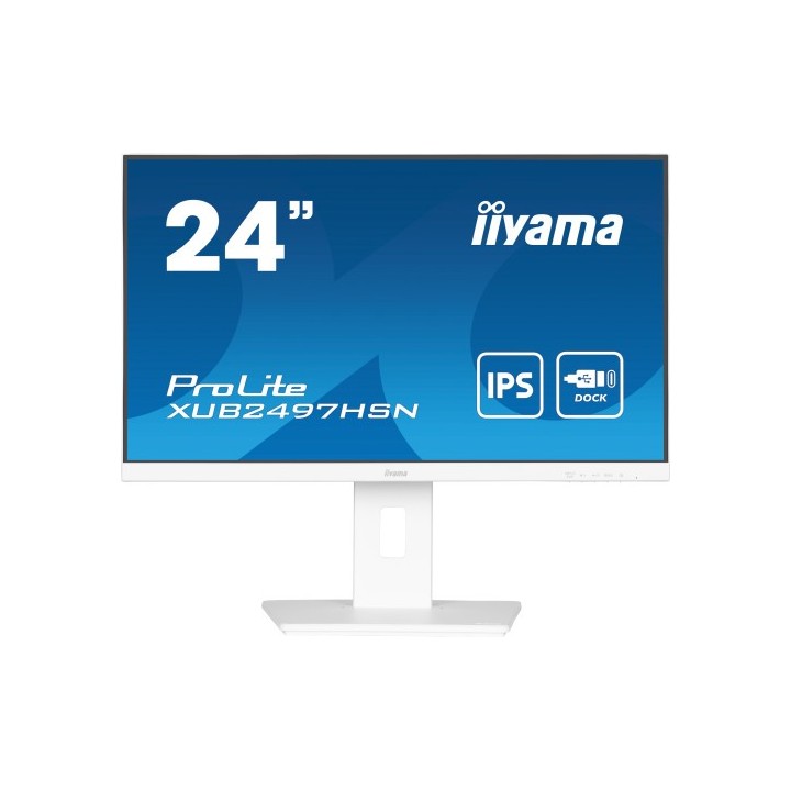 iiyama iiyama prolite xub2497hsn-w2 pantalla para pc 60,5 cm (23.8) 1920 x 1080 pixeles full hd led